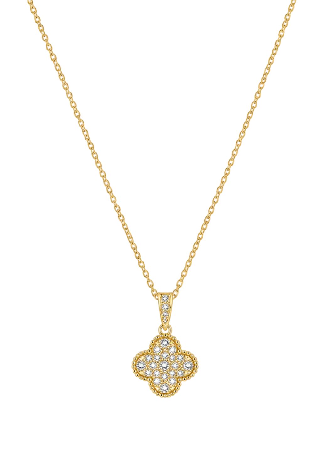 Valencia Gemmed Necklace Gold