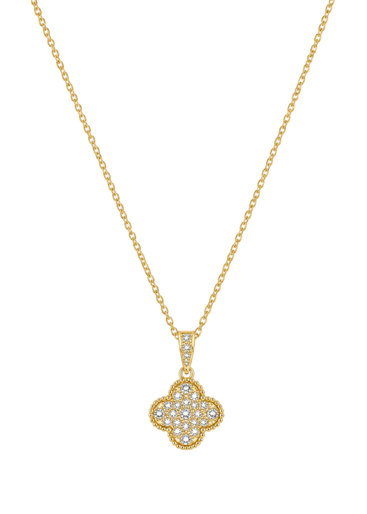 Valencia Gemmed Necklace Gold