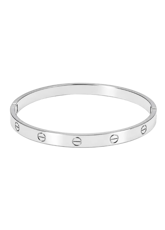 Adelina Bangle Silver