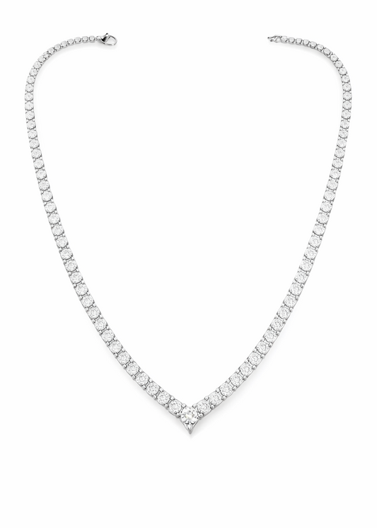 Ivy Necklace Silver