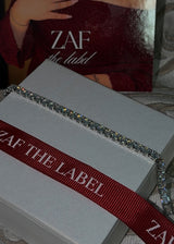 Celine Tennis Bracelet Silver