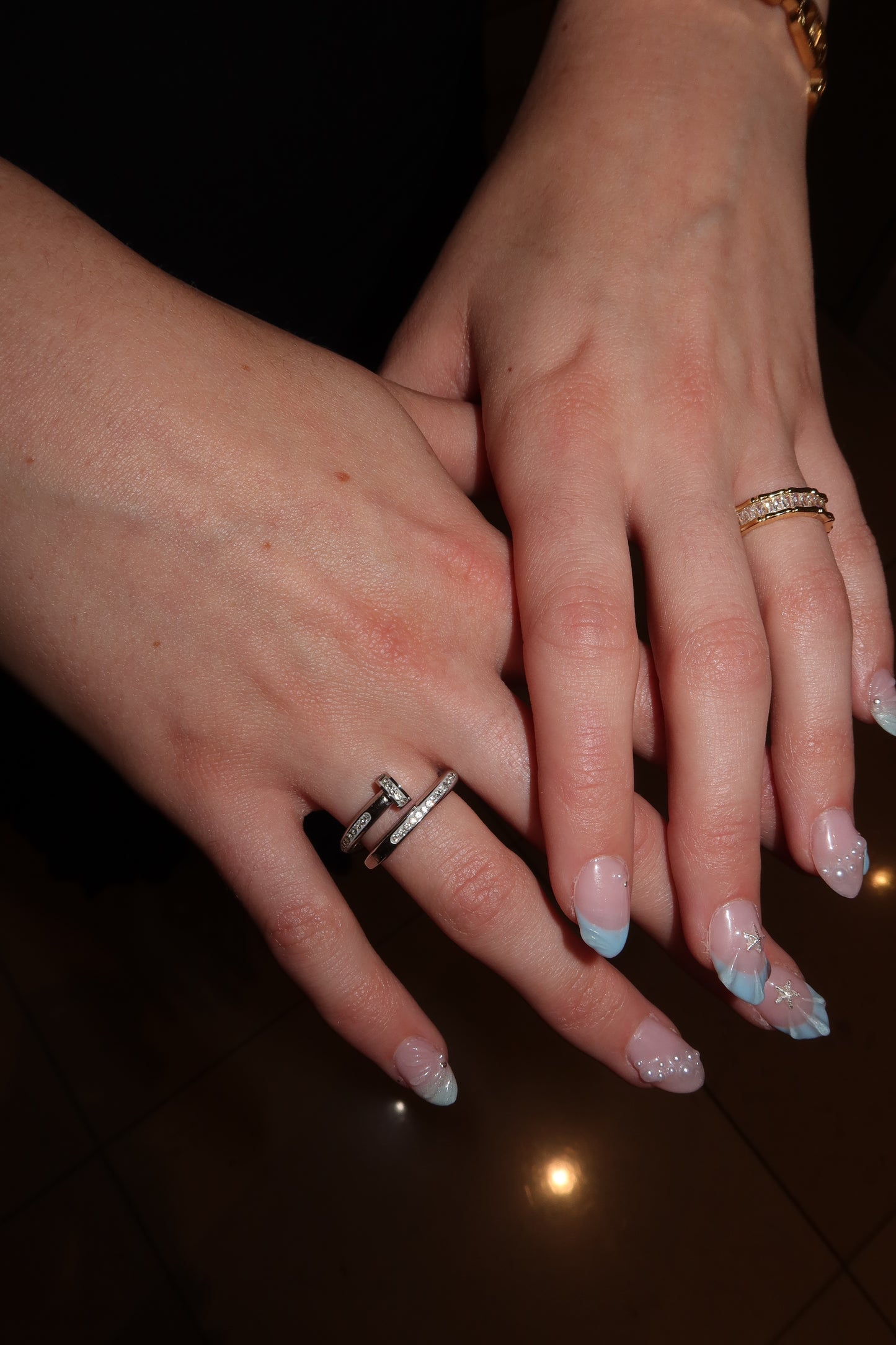 Rita Gemmed Ring Silver
