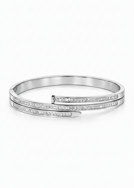 Alba Bangle Silver