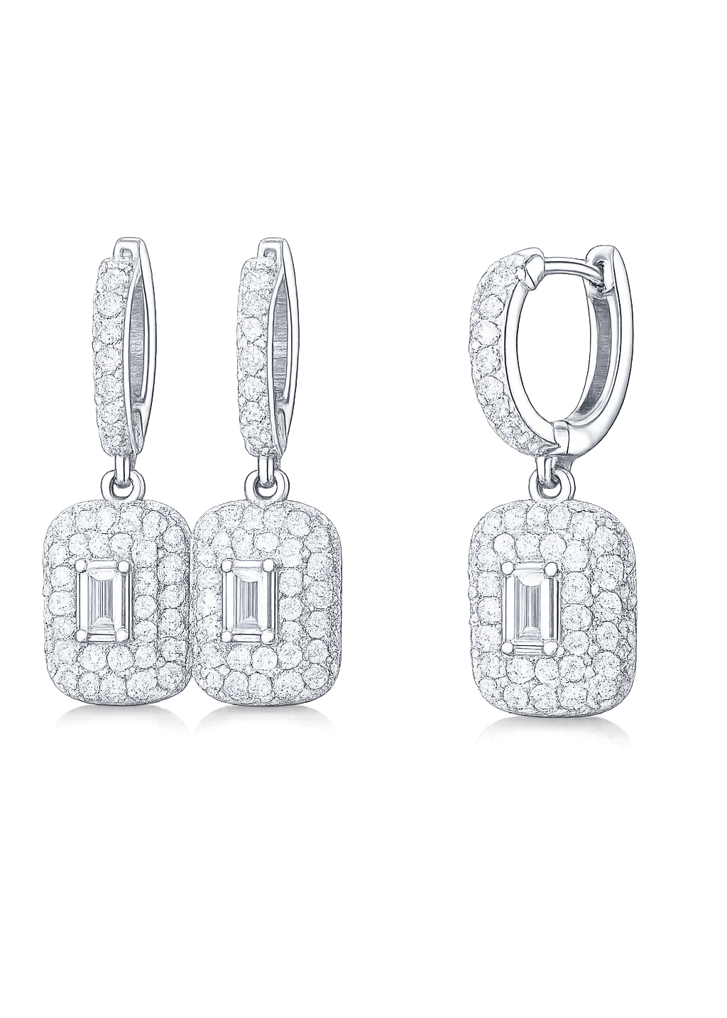 Sarai Earrings Silver