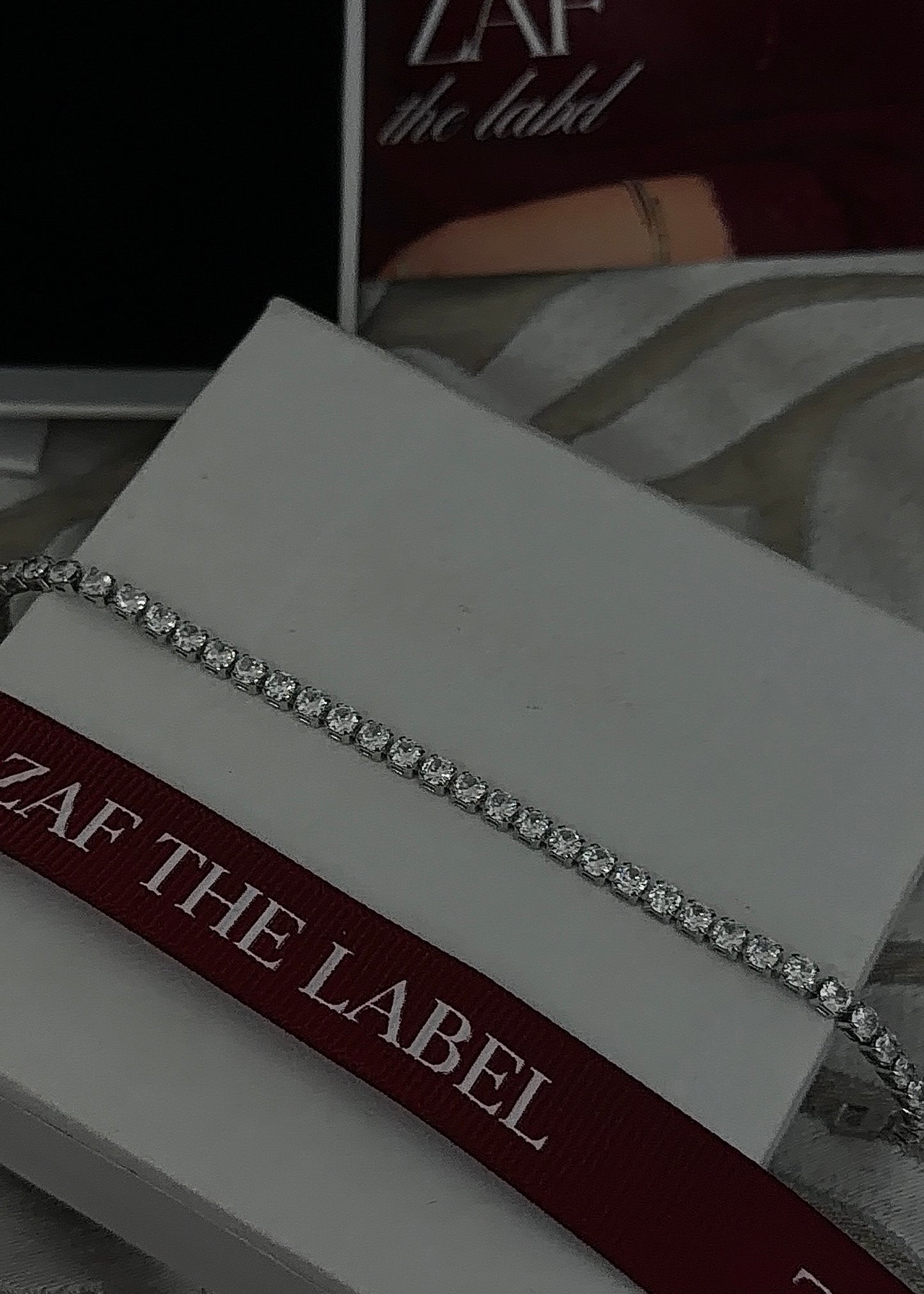 Nara Tennis Bracelet Silver