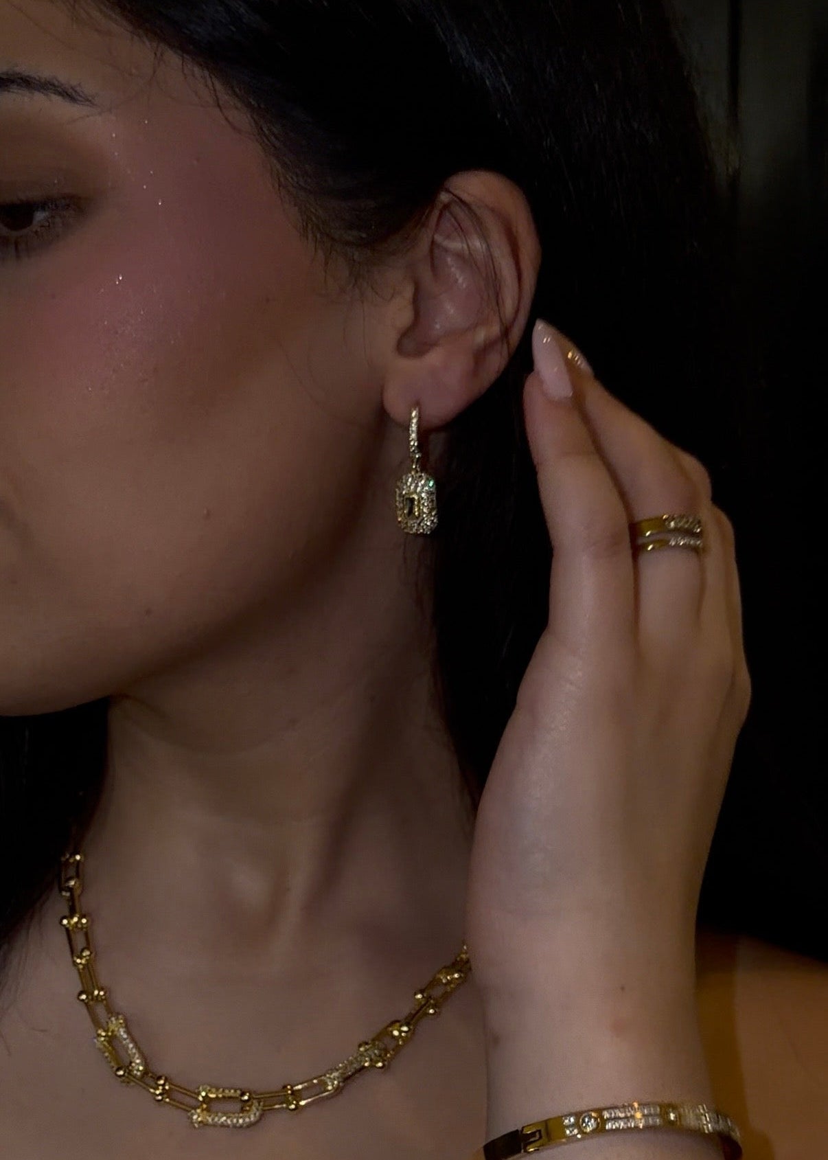 Sarai Earrings Gold