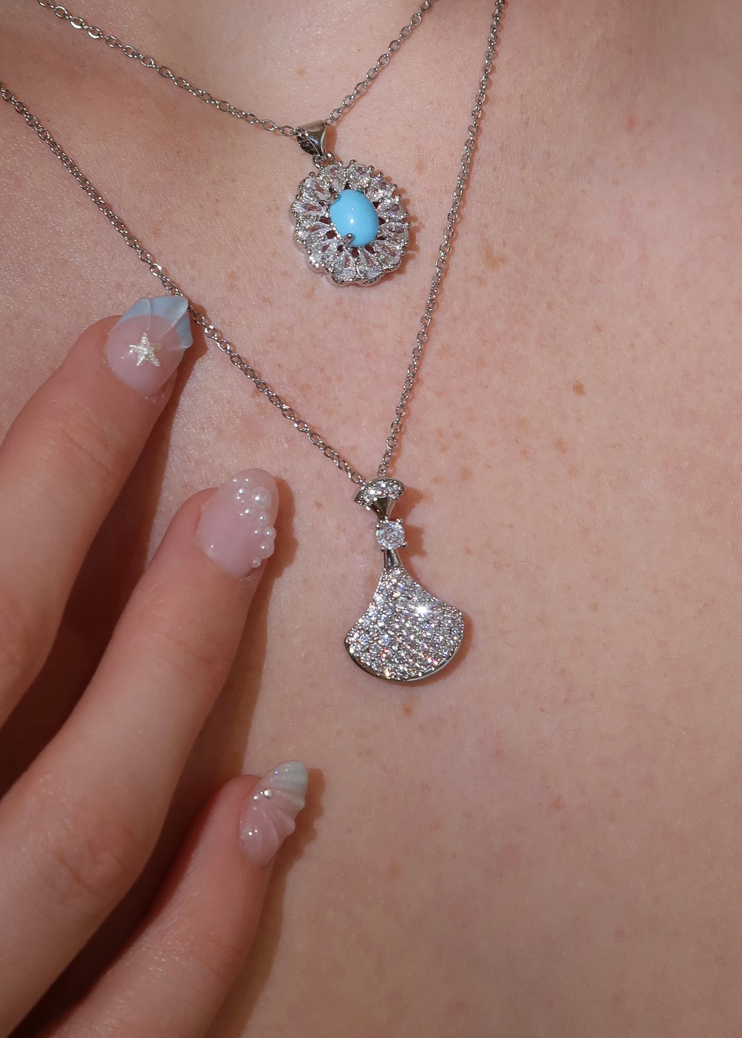 Melis Necklace Silver