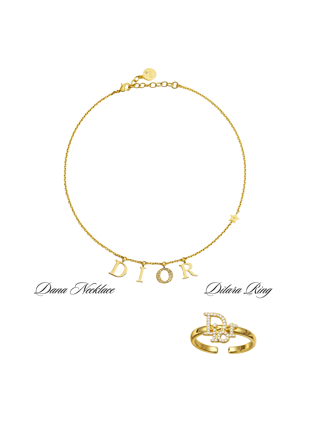 Dee Necklace & Dilara Ring