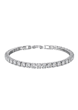 Celine Tennis Bracelet Silver