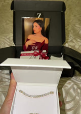 Camile Tennis Bracelet & Camile Ring Set