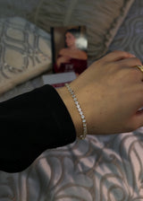 Nara Tennis Bracelet Gold